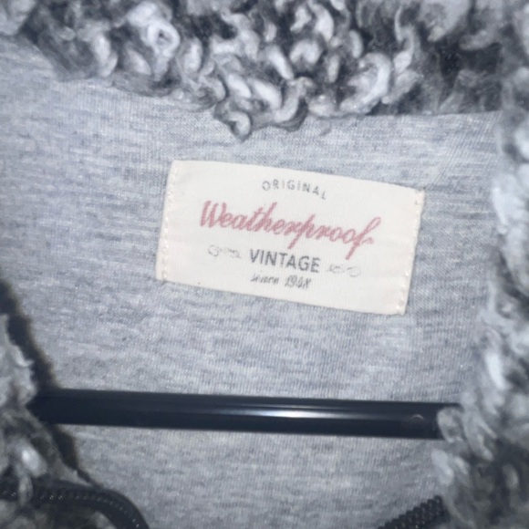 Weatherproof Vintage Gray Sherpa Fleece - Picture 2 of 3
